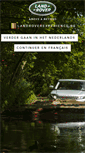 Mobile Screenshot of landroverexperience.be